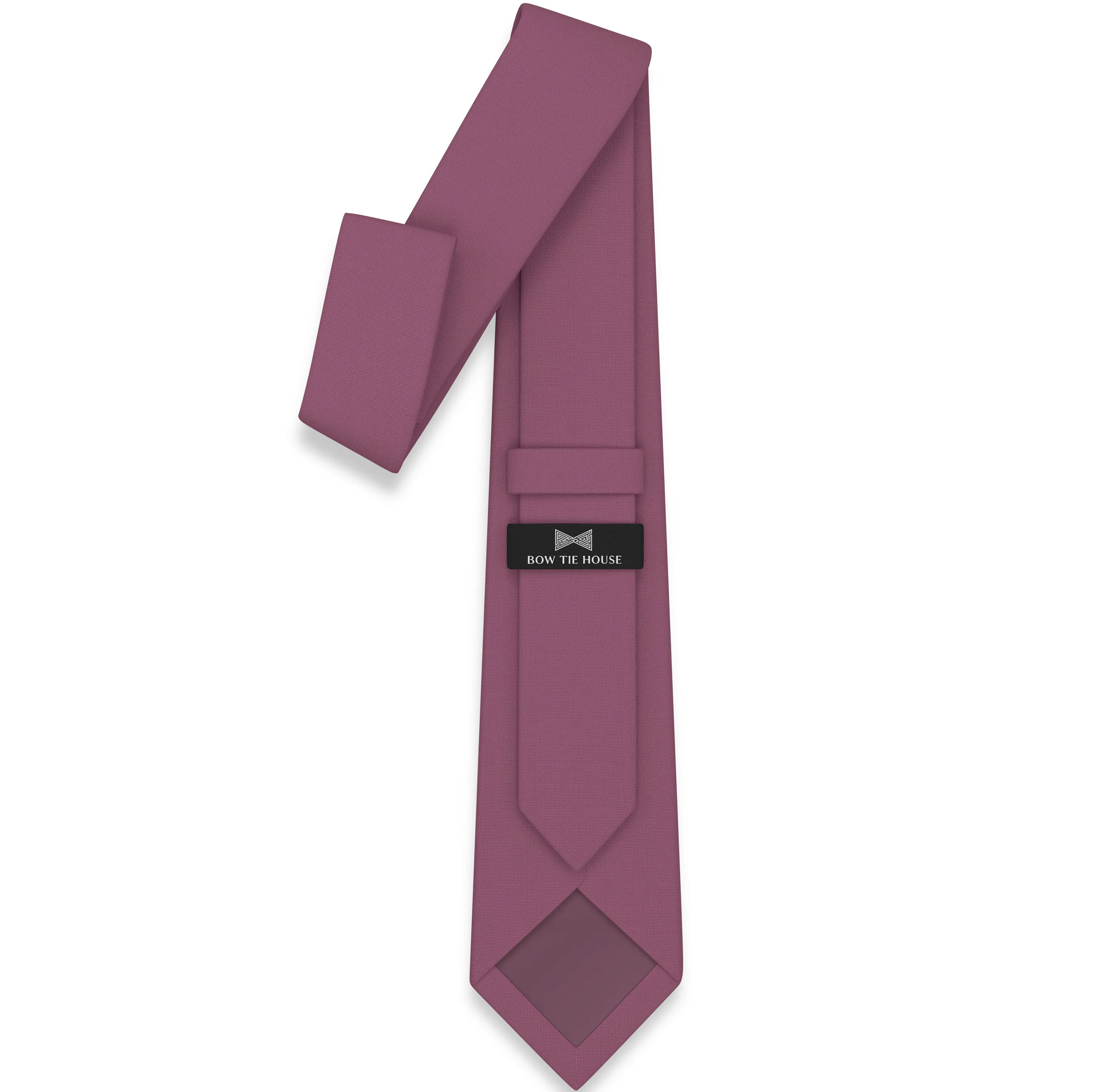 Gabardine Smoky Rose Necktie