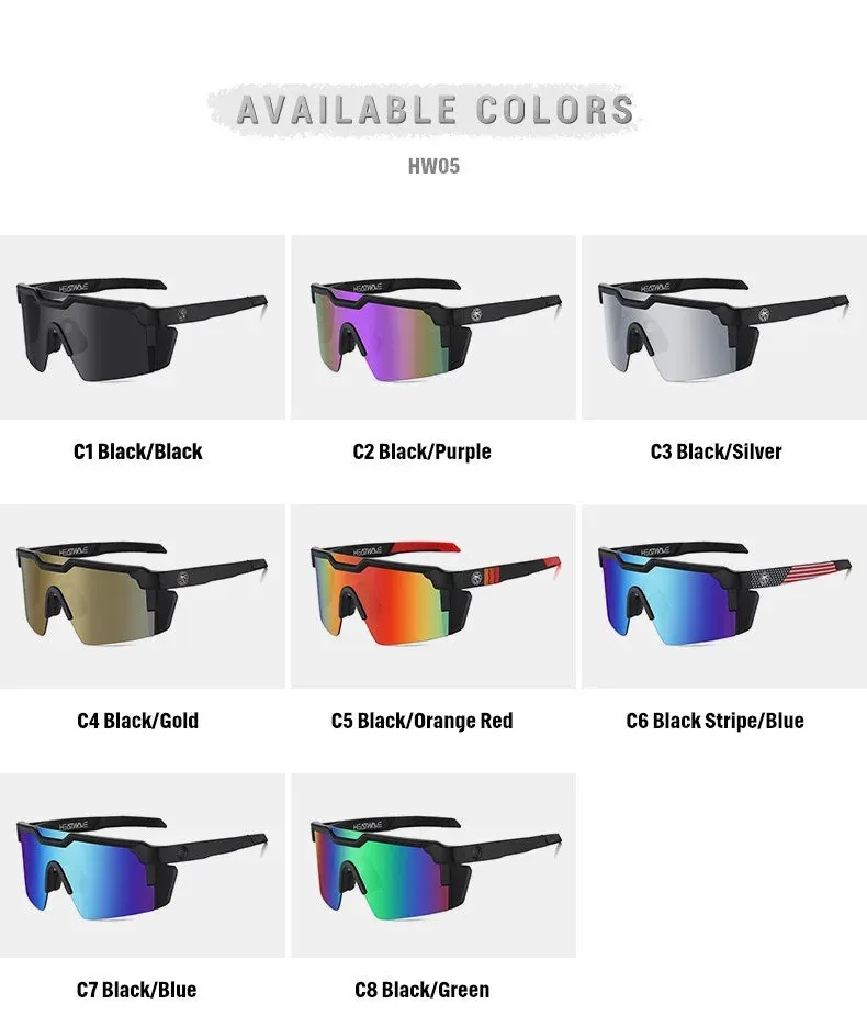 Heat Wave Outdoor Windproof Shield Sunglasses