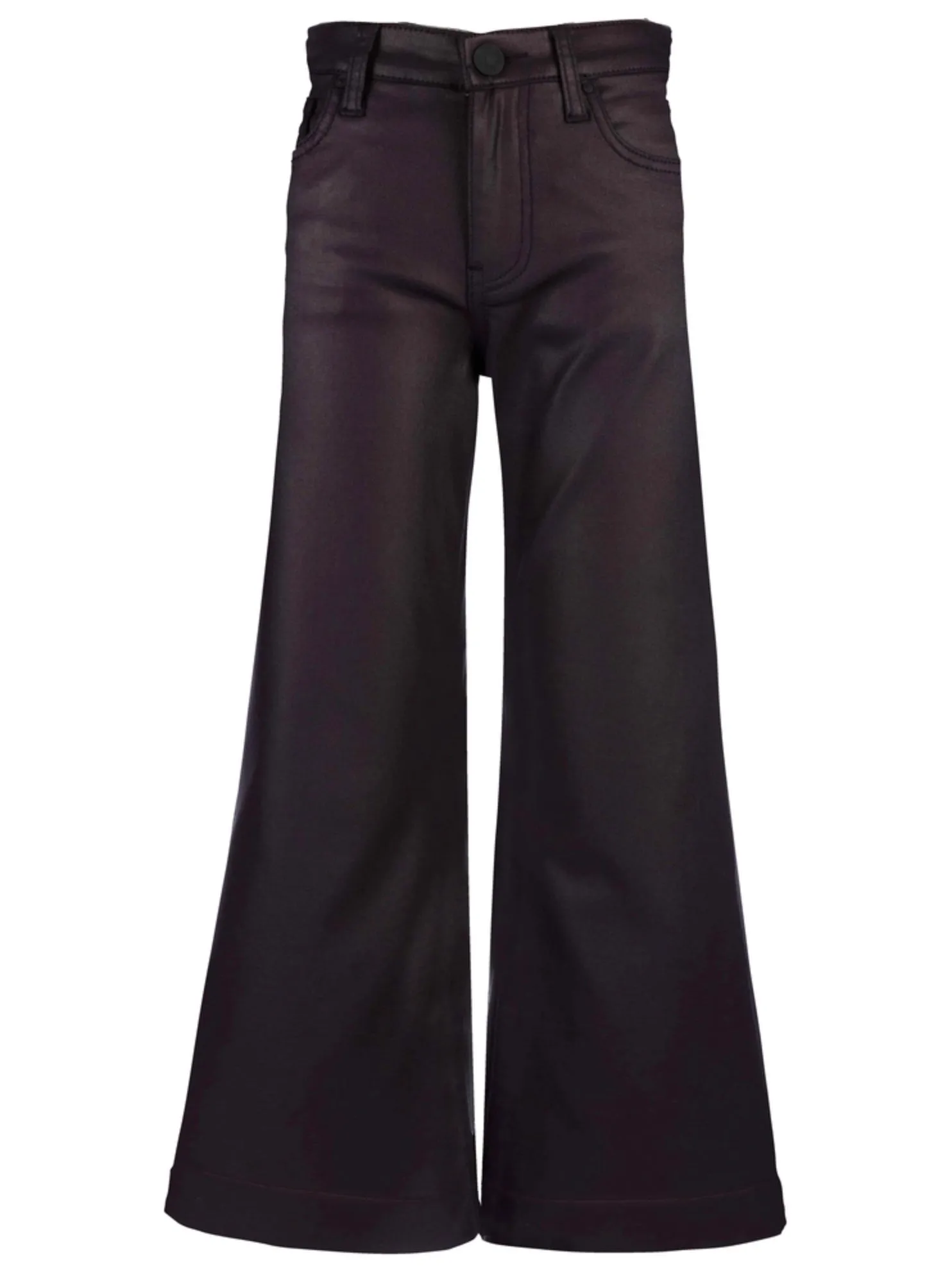 Kut Jeans : Meg High Rise Fab Ab Wide Leg Coated