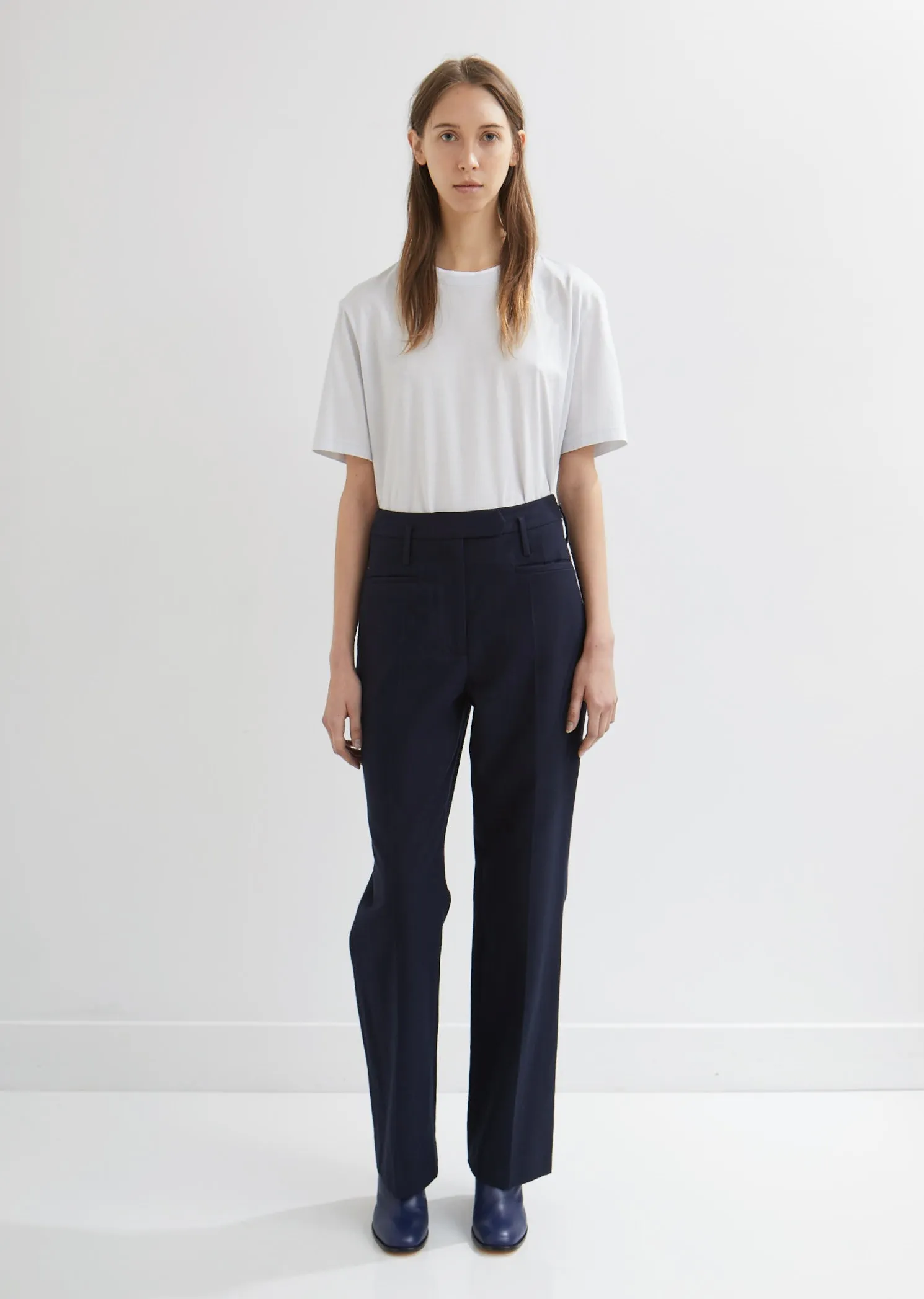 Pai Straight Leg Twill Trousers