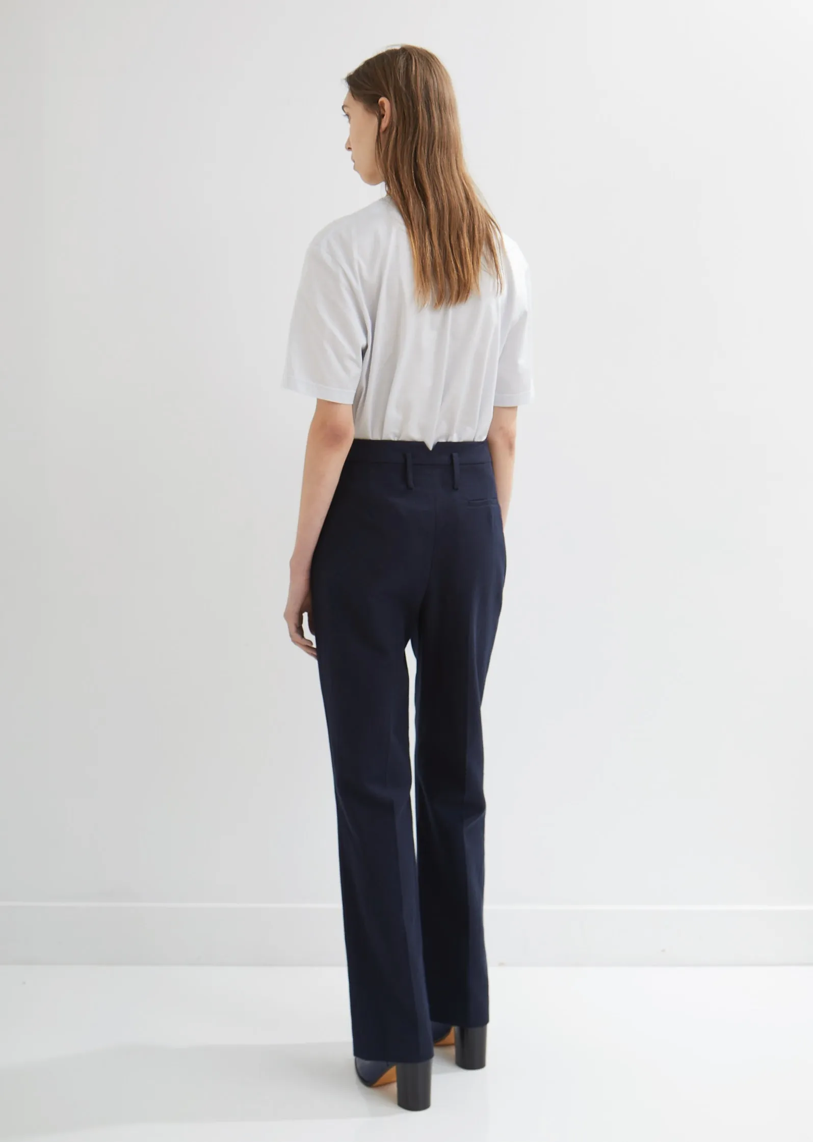 Pai Straight Leg Twill Trousers
