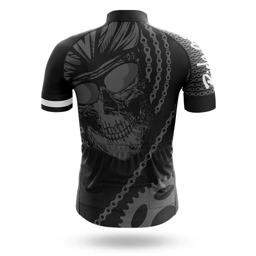 Ride Or Die Black Men's Short Sleeve Cycling Jersey